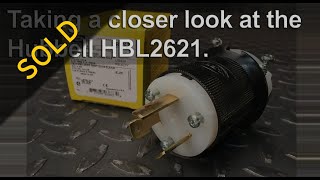 SOLD  Hubbell HBL2621 Locking Plug 30 amp 250V L630P [upl. by Teyugn]