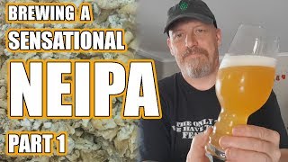 NEIPA  Grain to Glass  Part 1  Robobrew Brewzilla Grainfather [upl. by Derte]