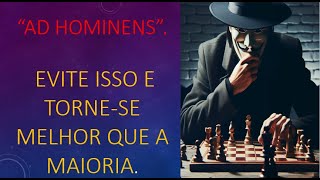 falácia ad hominem a coisa que mais vai te deixar BURRO [upl. by Yderf712]