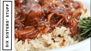 Slow Cooker Honey Sesame Chicken Recipe  Six Sisters Stuff [upl. by Irrok]