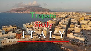 🇮🇹 Trapani 4K Sicilia 2024 Vista dal drone [upl. by Onid]