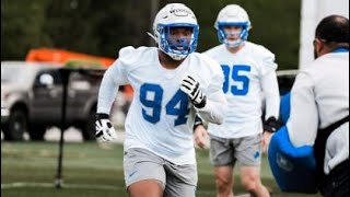 The DETROIT LIONS mandatory MINICAMP OBSERVATIONS DAY 2 2024 [upl. by Eyssej585]