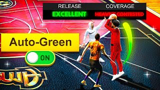 I Turned On AUTO GREEN in NBA 2K24 unlimited greens [upl. by Eisen850]