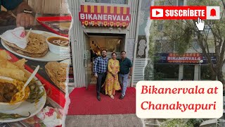 Lunch at Bikanervala Chanakyapuri  Vlog  Bhasker Rawat [upl. by Llezo]