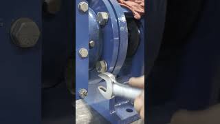 Disassembly of an LL10 Progressing Cavity Pump Part 5 pump repair mechanic [upl. by Hniht976]