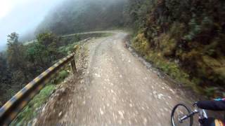 Biking the Yungas Road in Bolivia [upl. by Nahem912]