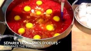 Recette Tupperware facile dOeufs pochés à la sauce tomate  Tomato sauce poched eggs [upl. by Christina620]