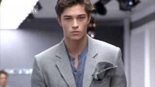 Francisco Lachowski  Ermanno Scervino Show  Milan Mens Fashion Week Spring 2012  FashionTV  FTV [upl. by Zawde]