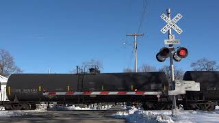 CSXT 796 Mulberry st Watseka IL [upl. by Allicerp]