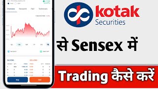 Kotak Neo Se Sensex Me Trading Kaise Kare Sensex Trading For Beginners Sensex Trading Strategy [upl. by Oinolopa]