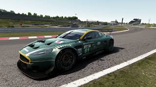 Aston Martin DBR9 RSS at Suzuka in Assetto Corsa [upl. by Iaht]