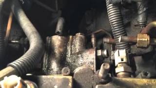 Ford 73 Powerstroke HPOP and Fuel Bowl Remove and Reinstall [upl. by Regnij440]