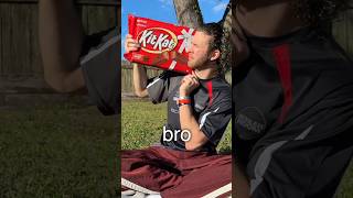 Trying a Giant Kit Kat [upl. by Matthei]