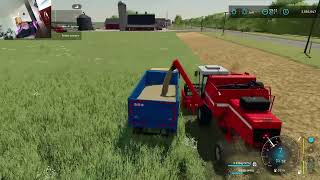 fs22 american farmlands new face cam [upl. by Kohcztiy]