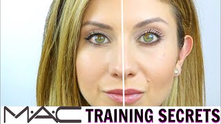 MAC Training Secrets Revealed  EYELINER Techniques to Alter the Eye Shape [upl. by Hellah]