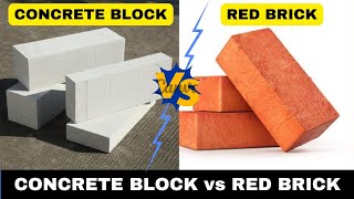 Building With Red Brick vs Concrete Blocks  Whats the Difference [upl. by Lightfoot169]