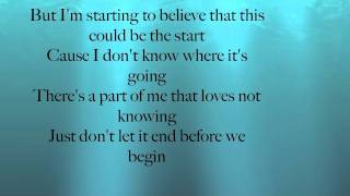 Daughtry  Start Of Something Good Lyric Video [upl. by Nwahser129]