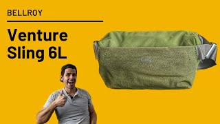 Bellroy Venture Sling 6L Review  POPULAR Minimalist EDC Sling Bag [upl. by Lourdes27]