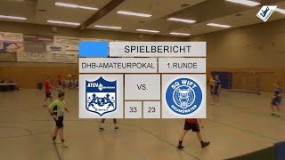 ATSV Habenhausen vs SG WIFT Neumünster DHBAmateurpokal  1819  SPRUNGWURFTV [upl. by Soilisav4]