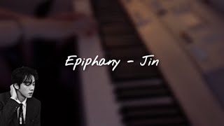 Epiphany  Jin  Piano Cover [upl. by Eenram]