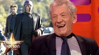 Sir Ian McKellen Still Wears Magnetos Bodysuit  The Graham Norton Show [upl. by Rez]