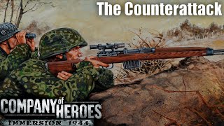 Company Of Heroes Immersion Mod 1944 Missions The Counterattack [upl. by Nahsrad351]