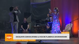 Excelente convocatoria la Noche Flamenca en Brinkmann [upl. by Ericksen]