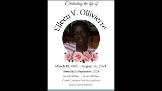 CELEBARTING THE LIFE OF EILEEM V OLLIVIERRE [upl. by Aicekal]