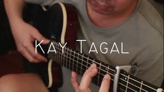 Kay Tagal A Long Wait  Rachel Alejandro Solo Guitar Cover [upl. by Ailad]