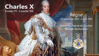 Charles X  les rois de France en 1 minute [upl. by Hibbitts]