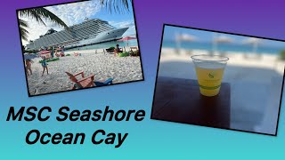 MSC Private Island Marine Reserve Ocean Cay  Teppanyaki  Night Party travel mscseashore [upl. by Einahpit776]