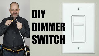 How To Install a Dimmer  DIY [upl. by Nerradal]