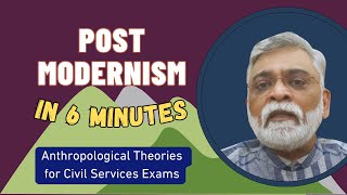 Post Modernism Explained in 6 Minutes  Anthropological Theories [upl. by Ainahpets]