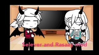 FNF react to Seveler mod  Rasazy mod Fanmade [upl. by Corty]