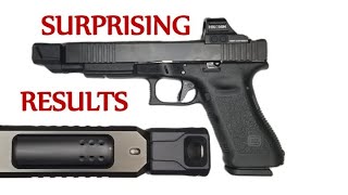 Ported Barrel vs Compensator vs Ports amp Comp on Glock 34 [upl. by Eliath]