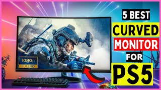 5 Best Monitors for PS5 of 2023  Best 4K 120Hz 1080p HDMI 21 Ultrawide Curved Monitor for PS5 [upl. by Catima]