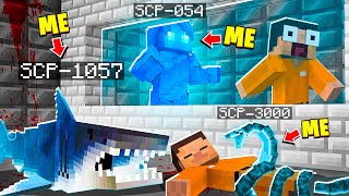 I Fooled My Friend as ALL WATER SCPs in Minecraft [upl. by Danzig]