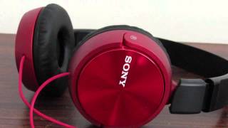 Sony Headphones MDRZX310AP Review [upl. by Naillik]