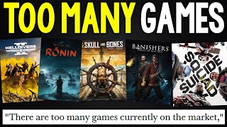 A HUGE Problem in Gaming  TOO MANY GAMES [upl. by Claudy]