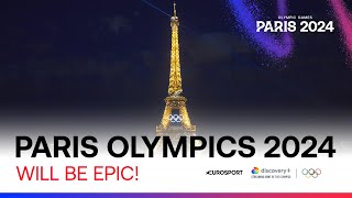 The wait is finally over ⌛️ Paris 2024 Olympic games will be EPIC 🤩 🇫🇷 [upl. by Claudianus]