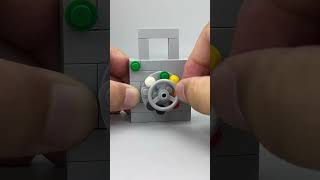 Demonstration of a building block combination lock brick bricks lego [upl. by Eudocia]