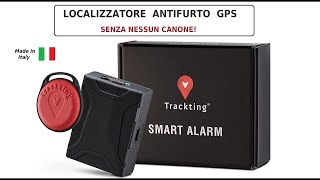 Trackting  un localizzatore antifurto GPS senza nessun canone [upl. by Sihun]