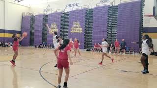 Buchanan vs AOSS Prep Girls basketball Lynwood Fall Showcase October 2024 [upl. by Mok]