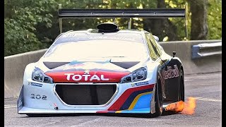 Peugeot 208 T16 Pikes Peak  Sébastien Loeb Onboard  Montée des Lègendes 2018 [upl. by Careaga]