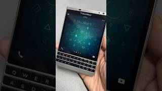 Blackberry Passport 🤩💥 shotrs blackberry mobile oldisgold blackberrypassport [upl. by Thamora]