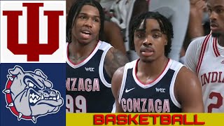 3 GONZAGA vs 14 INDIANA Basketball Game Full Highlights 2024 [upl. by Curry]