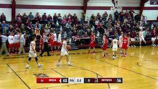 Neoga  Dieterich Boys Basketball Live from Dieterich High School [upl. by Feodore]