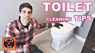 How to Clean and DISINFECT Toilets [upl. by Nywroc]