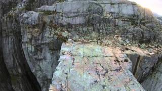 Pulpit Rock Norway with drone [upl. by Filippa]