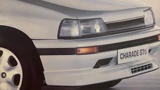 Daihatsu Charade GTti and range brochure [upl. by Euqirrne]